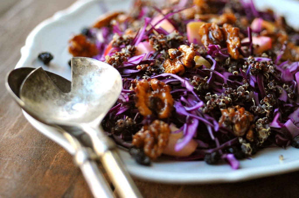 Easy Quinoa Salad Recipes with red cabbage