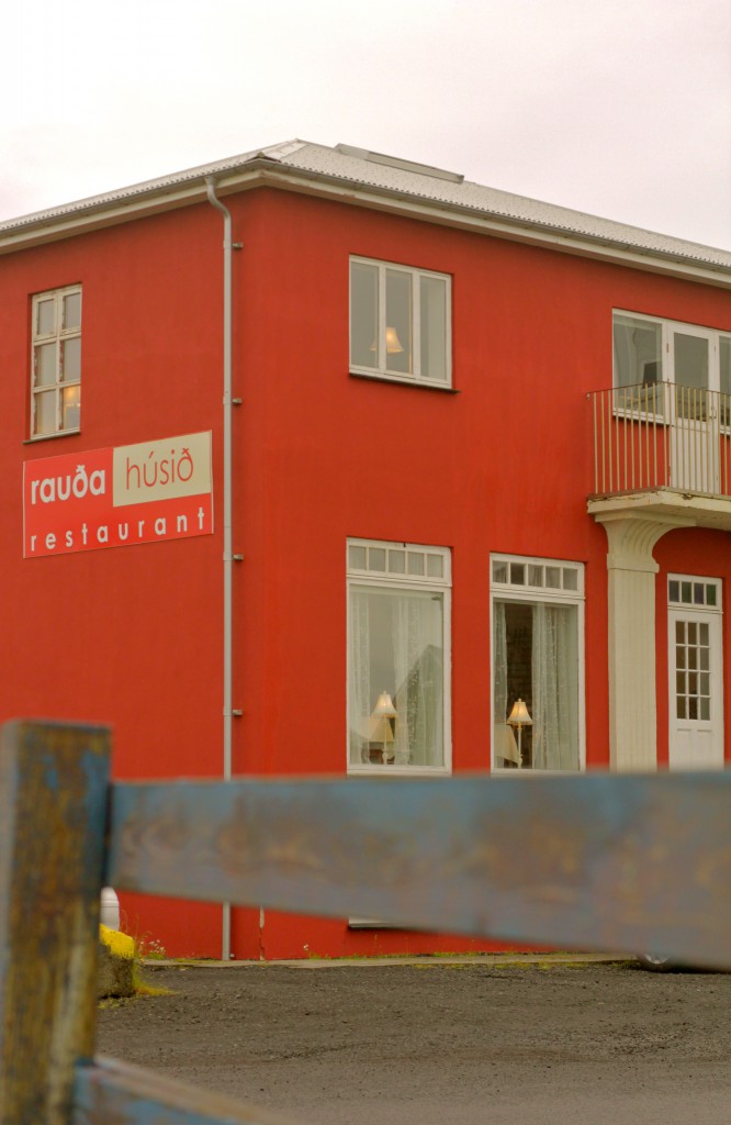 REVIEW OF THE RED HOUSE RESTAURANT IN EYRARBAKKI, ICELAND