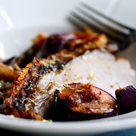 Organic Roast Pork with Crackling and Liquorice | www.karlasnordickitchen.com