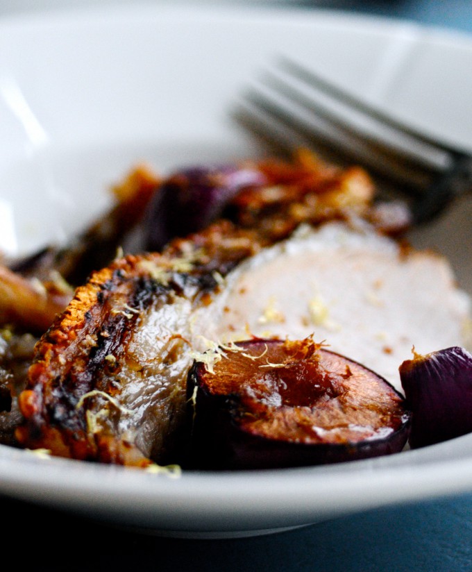 Organic Roast Pork with Crackling and Liquorice | www.karlasnordickitchen.com