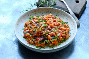 Pearl barley risotto | www.karlasnordickitchen.com