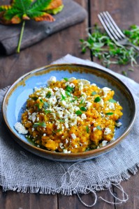 Pumpkin risotto | www.karlasnordickitchen.com