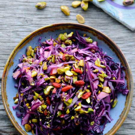 Red cabbage with ginger | www.karlasnordickitchen.com