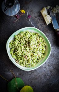 low carb Broccoli couscous