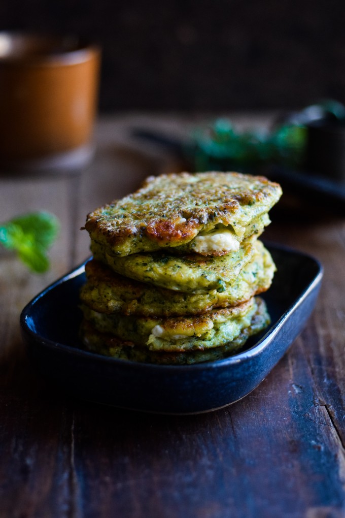 Healthy Broccoli Pancakes 