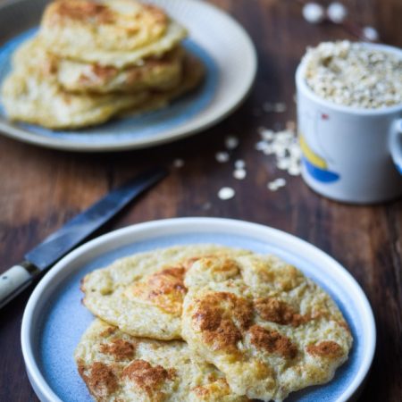 Healthy Oatmeal Pancakes