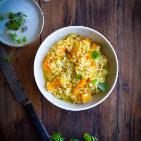 Pumpkin risotto recipe by Karlas Nordic Kitchen