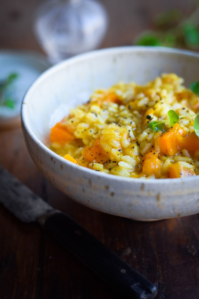 Pumpkin risotto recipe