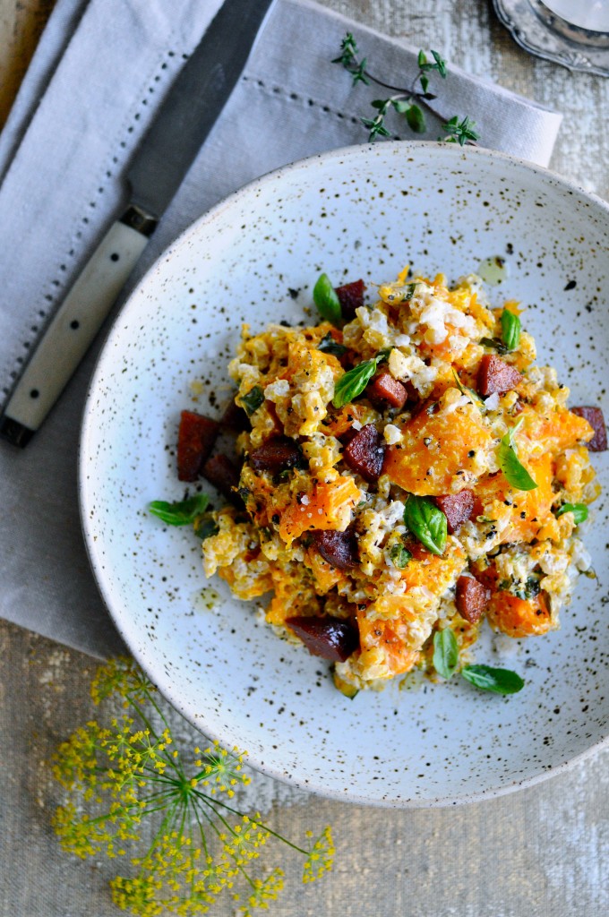 Barley risotto with pumpkin recipe