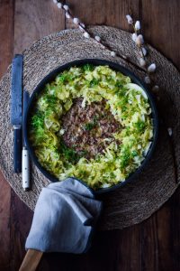 Skillet meatloaf recipe