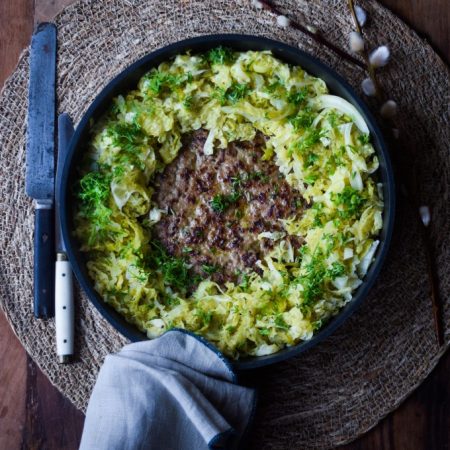 Skillet meatloaf recipe