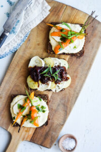 the best open faced sandwich