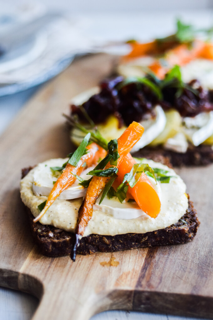 blog recipe open faced sandwich