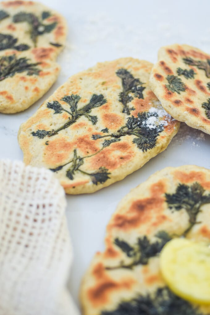 Easy skillet flatbread recipe